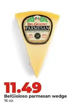 Hy-Vee BelGioioso parmesan wedge offer