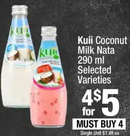 Super King Markets Kuui Coconut Milk Nata offer