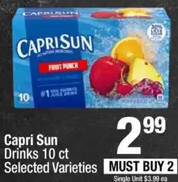Super King Markets Capri Sun Drinks offer