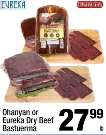 Ohanyan or Eureka Dry Beef Bastuerma