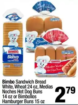 Super King Markets Bimbo Sandwich Bread White, Wheat offer