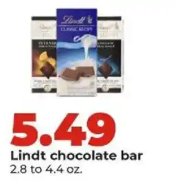 Hy-Vee Lindt chocolate bar offer
