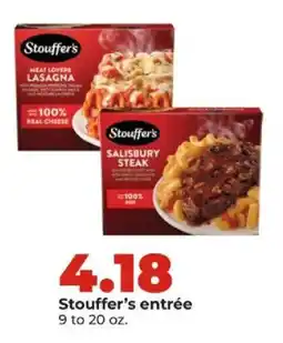 Hy-Vee Stouffer's entrée offer
