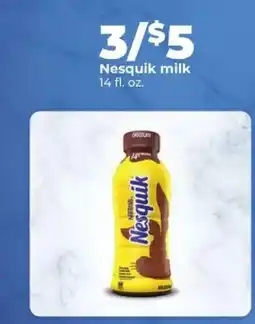 Hy-Vee Nesquik milk offer