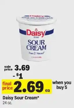 Meijer Daisy Sour Cream offer