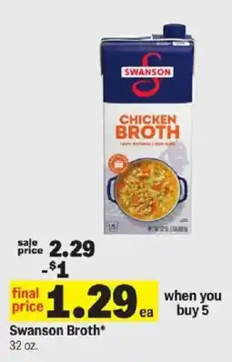 Meijer Swanson Broth offer