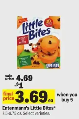 Meijer Entenmann's Little Bites offer