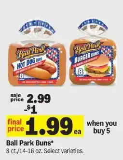 Meijer Ball Park Buns offer