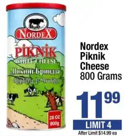 Super King Markets Nordex Piknik Cheese offer