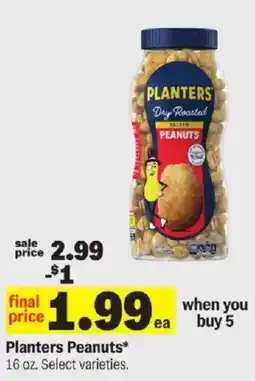 Meijer Planters Peanuts offer