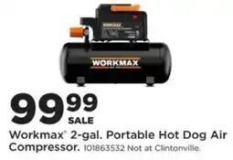 Mills Fleet Farm Workmax 2-gal. Portable Hot Dog Air Compressor offer