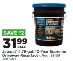 Mills Fleet Farm Jetcoat driveway resurfacer offer