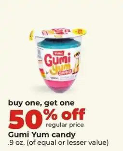Hy-Vee Gumi Yum candy offer