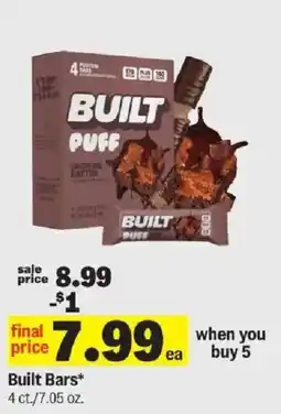 Meijer Built Bars offer