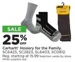 Mills Fleet Farm Carhartt Hosiery for the Family offer