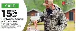 Mills Fleet Farm Huntworth Apparel & Accessories for the Family offer