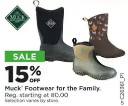 Mills Fleet Farm Muck Footwear for the Family offer