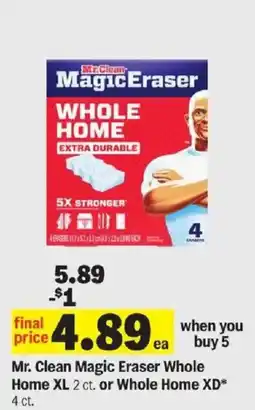 Meijer Mr. Clean Magic Eraser Whole Home offer