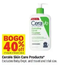 Meijer CeraVe Skin Care Products offer