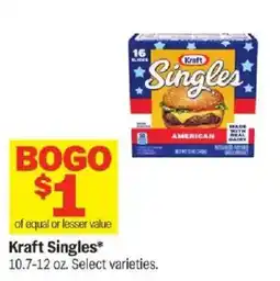 Meijer Kraft Singles offer