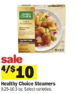 Meijer Healthy Choice Steamers offer