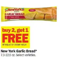 Meijer New York Garlic Bread offer