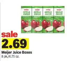 Meijer Meijer Juice Boxes offer