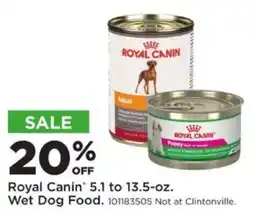 Mills Fleet Farm Royal Canin Wet Dog Food offer