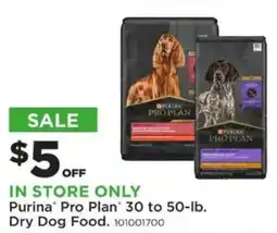 Mills Fleet Farm Purina Pro Plan Dry Dog Food offer