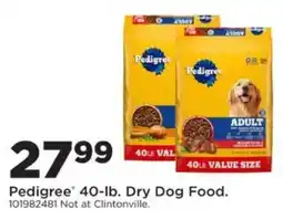 Mills Fleet Farm Pedigree 40-lb. Dry Dog Food offer