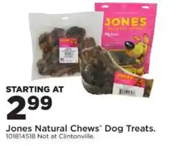 Mills Fleet Farm Jones Natural Chews Dog Treats offer