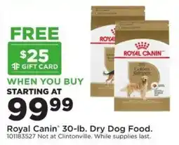 Mills Fleet Farm Royal Canin Dry Dog Food offer