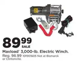 Mills Fleet Farm Maxload 3,000-lb. Electric Winch offer