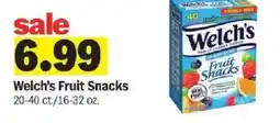 Meijer Welch's Fruit Snacks offer