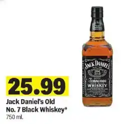 Meijer Jack Daniel's Old No. 7 Black Whiskey offer