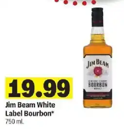 Meijer Jim Beam White Label Bourbon offer