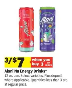 Meijer Alani Nu Energy Drinks offer