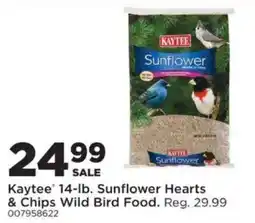 Mills Fleet Farm Kaytee sunflower hearts and chips wild bird food offer