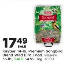 Mills Fleet Farm Kaytee premium songbird blend wild bird food offer