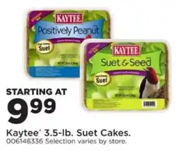 Mills Fleet Farm Kaytee 3.5-lb. Suet Cakes offer