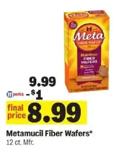 Meijer Metamucil Fiber Wafers offer