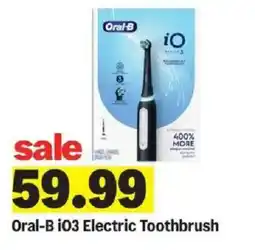 Meijer Oral-B i03 Electric Toothbrush offer