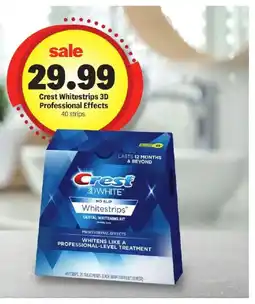 Meijer Crest whitestrips 3d professional effects offer