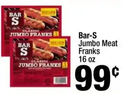 Super King Markets Bar-s jumbo meat franks offer