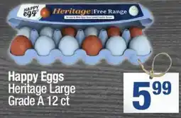 Super King Markets Happy Eggs Heritage Large offer