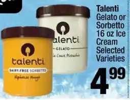 Super King Markets Talenti Gelato or Sorbetto offer