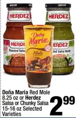Super King Markets Doña Maria Red Mole or Herdez Salsa or Chunky Salsa offer