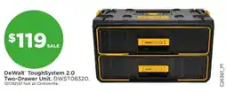 Mills Fleet Farm DeWalt ToughSystem 2.0 Two-Drawer Unit offer