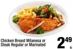 Super King Markets Chicken Breast Milanesa or Steak Regular or Marinated offer