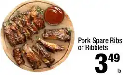 Super King Markets Pork Spare Ribs or Ribblets offer